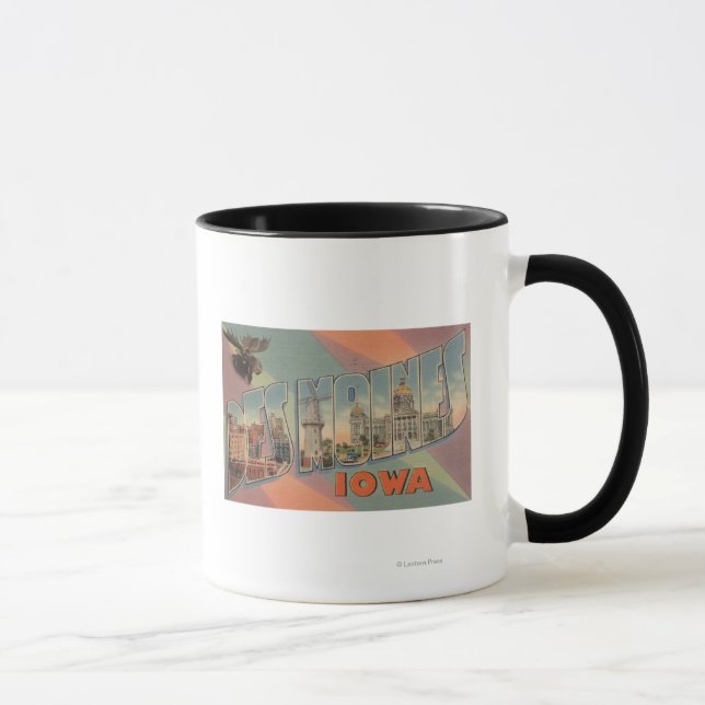 Des Moines, Iowa (Moose Head) Mug (Right)