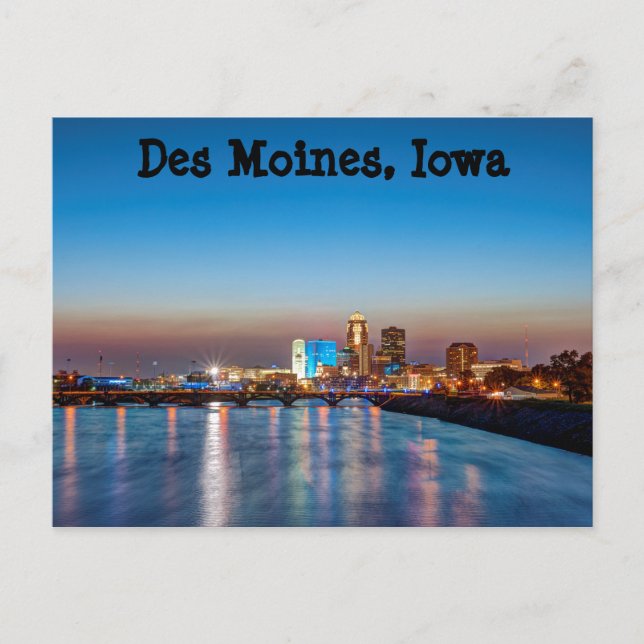 Des Moines Postcard (Front)
