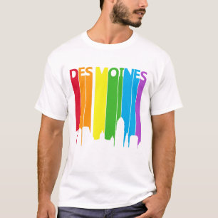 Des Moines Rainbow  T-Shirt