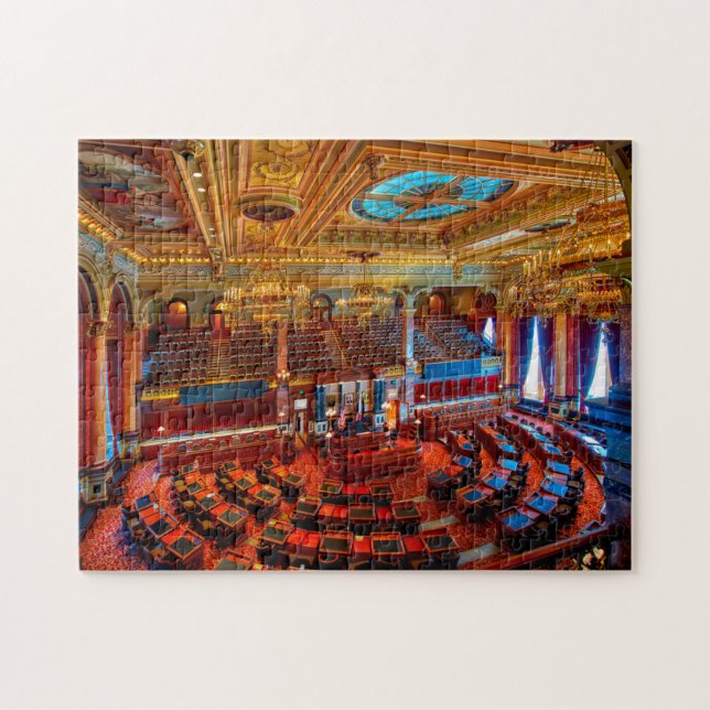 Des Moines State Capitol. Jigsaw Puzzle (Horizontal)