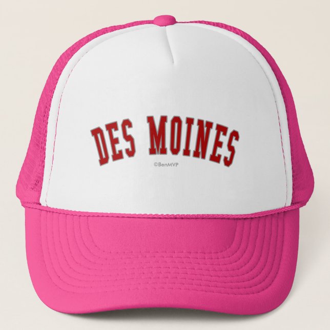 Des Moines Trucker Hat (Front)
