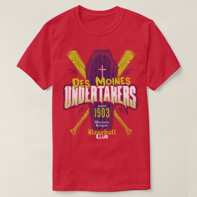 Des Moines Undertakers T-Shirt (Design Front)