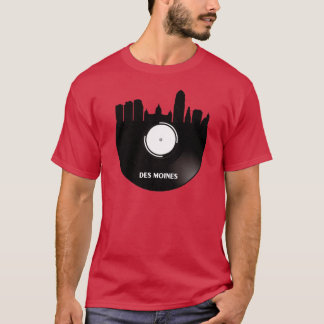 Des Moines Vinyl T-Shirt