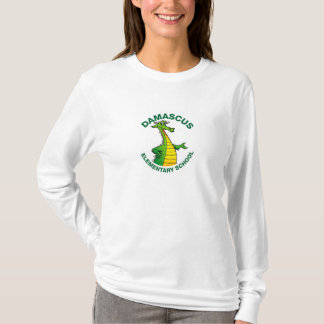 DES Small Front Logo White Design T-Shirt