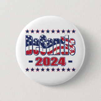 DeSantis-2024- 6 Cm Round Badge