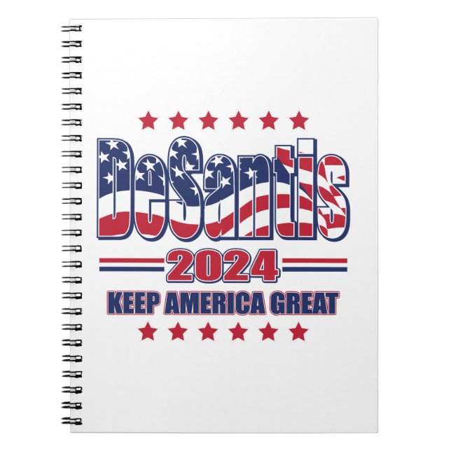 DeSantis-2024-Keep-America-Great Notebook (Front)