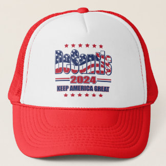 DeSantis-2024-Keep-America-Great Trucker Hat
