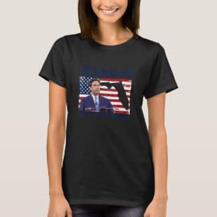 Desantis 2024 Make America Florida Flag Election R T-Shirt