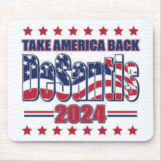 DeSantis-2024-Take-America-Back- Mouse Mat