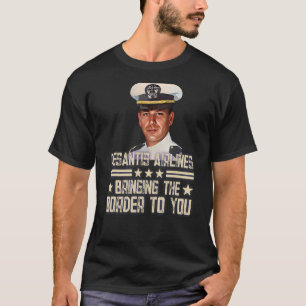 Desantis Airline Bringing the Border to You Martha T-Shirt