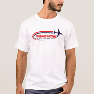 Desantis Airlines Political Meme Ron Desantis Funn T-Shirt