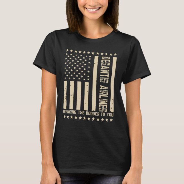 Desantis Airlines T-Shirt (Front)