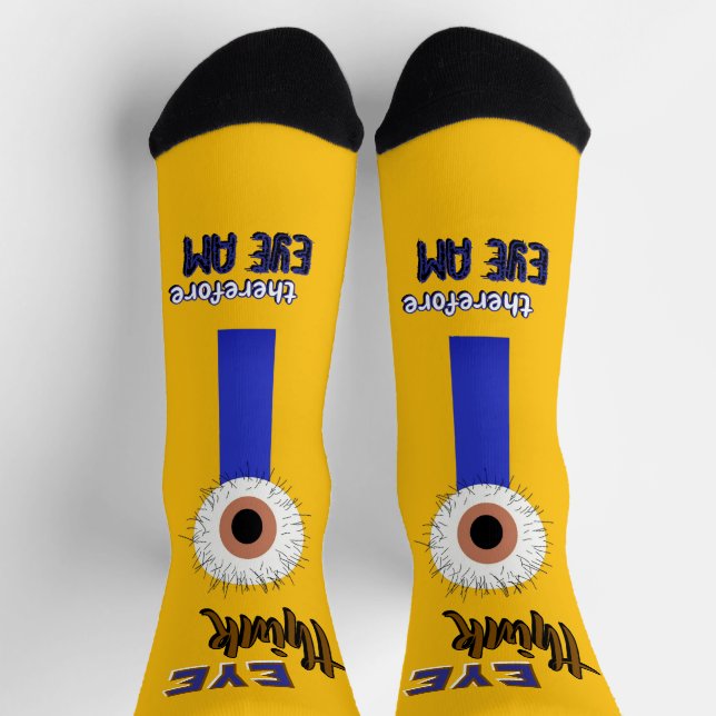 Descartes Eyes Socks (Top)