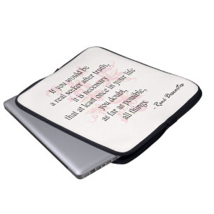 Descartes Laptop Sleeve