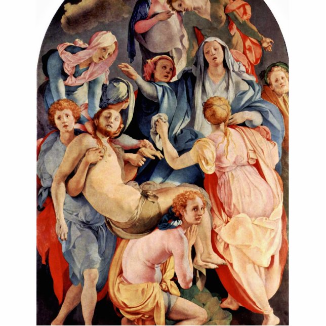 Descent From The Cross By Pontormo, Jacopo (Best Standing Photo Sculpture (Front)