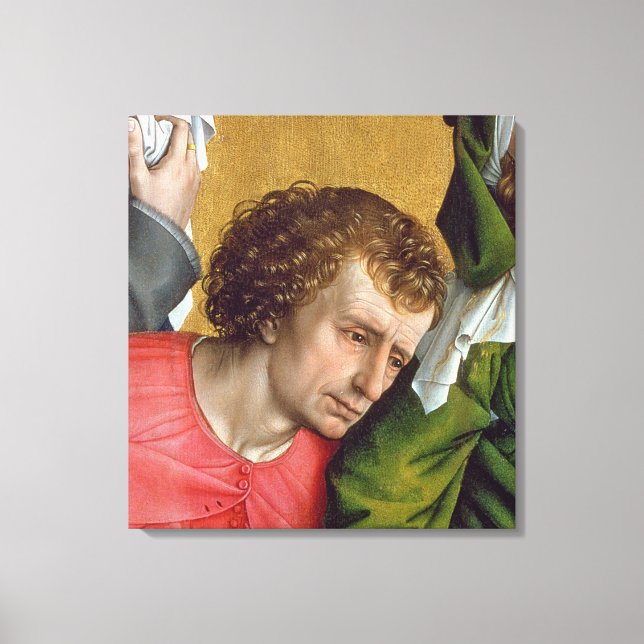 Descent from the Cross, c.1435 Canvas Print (Front)