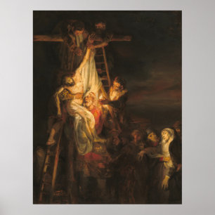Descent from the Cross - Rembrandt Fine Art Poster