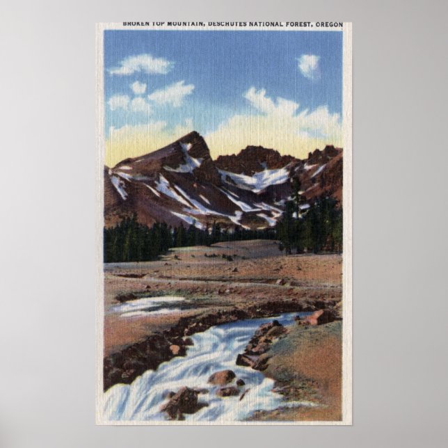 Deschutes National Forest, OR Poster (Front)