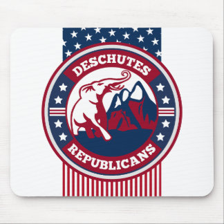 Deschutes Republicans New Logo Mouse Pad Patriotic