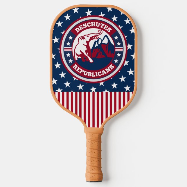 Deschutes Republicans Pickleball Paddle (Front)