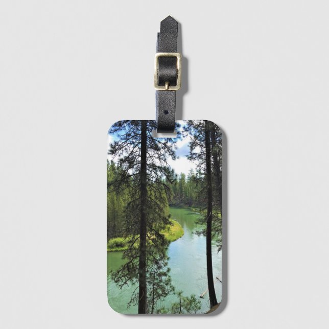 Deschutes River, OR Luggage Tag (Front Vertical)