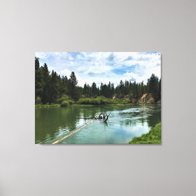 Deschutes River, Oregon Canvas Print (Front)