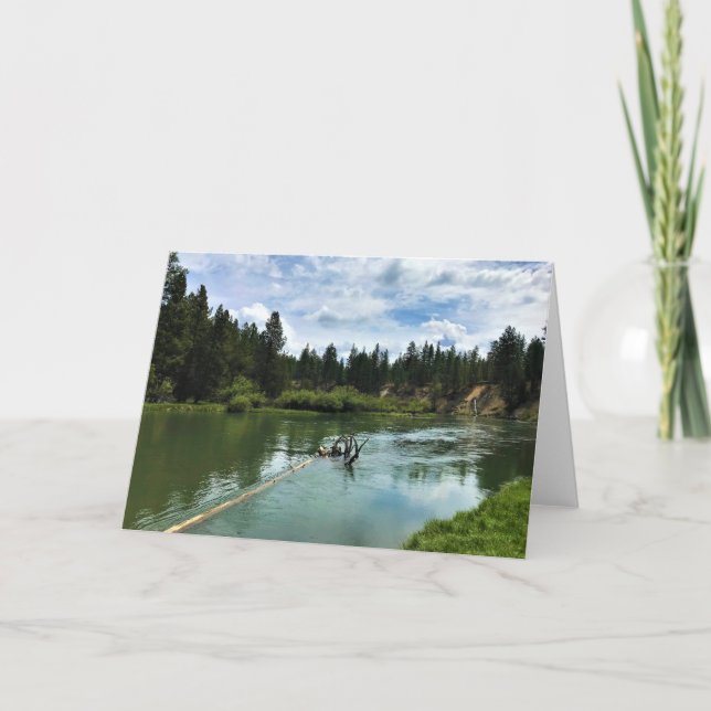 Deschutes River, Oregon Card (Front)