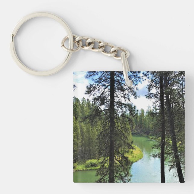 Deschutes River, Oregon Key Ring (Front)
