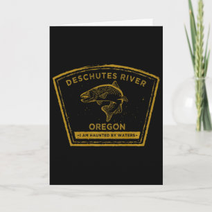 Deschutes River Oregon Premium Fly Fishing Card