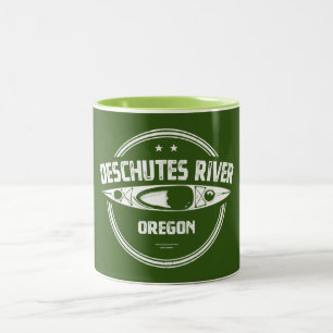 Deschutes River, Oregon Two-Tone Coffee Mug