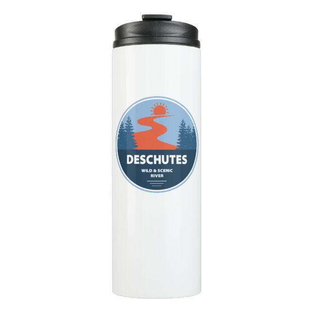 Deschutes Wild And Scenic River, Oregon Thermal Tumbler (Front)