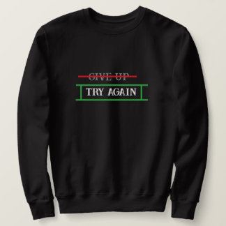 describe your mindset by your clothes sweatshirt