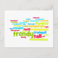 Describe yourself With Adjectives - T