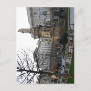 Description Italiano: Piazza della Scala a Milano  Postcard