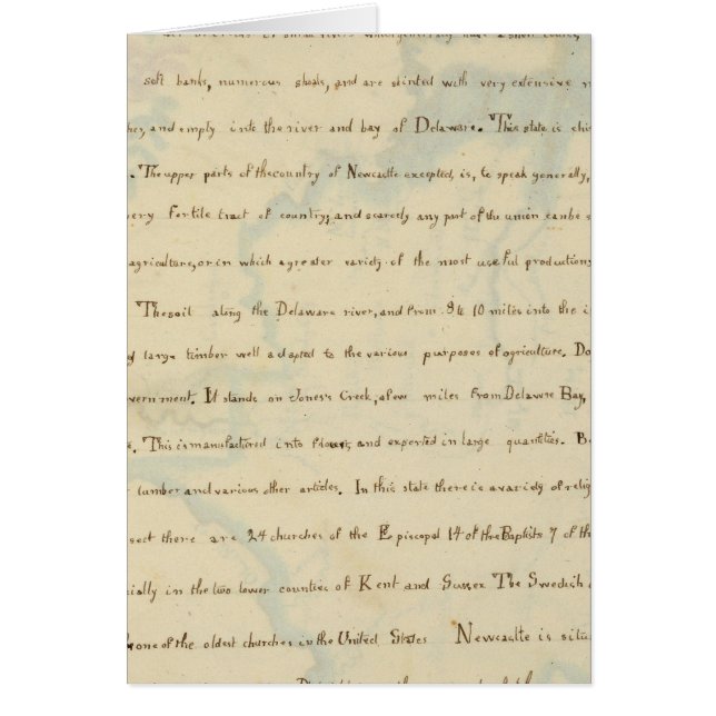 Description of Delaware (Front)