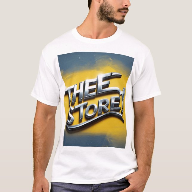 DESCRIPTION OF STORE! T-Shirt (Front)