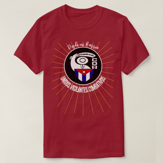 DESDE MI BARRIO CDR T-Shirt (Design Front)