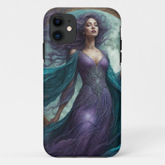 Desdemona A Moon Goddess iPhone 11 Case