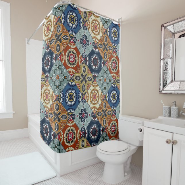 DESEO SHOWER CURTAIN (In Situ)