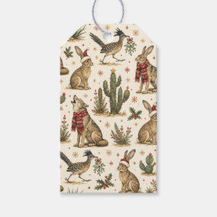 Desert Animals Christmas Package Charm   Gift Tags