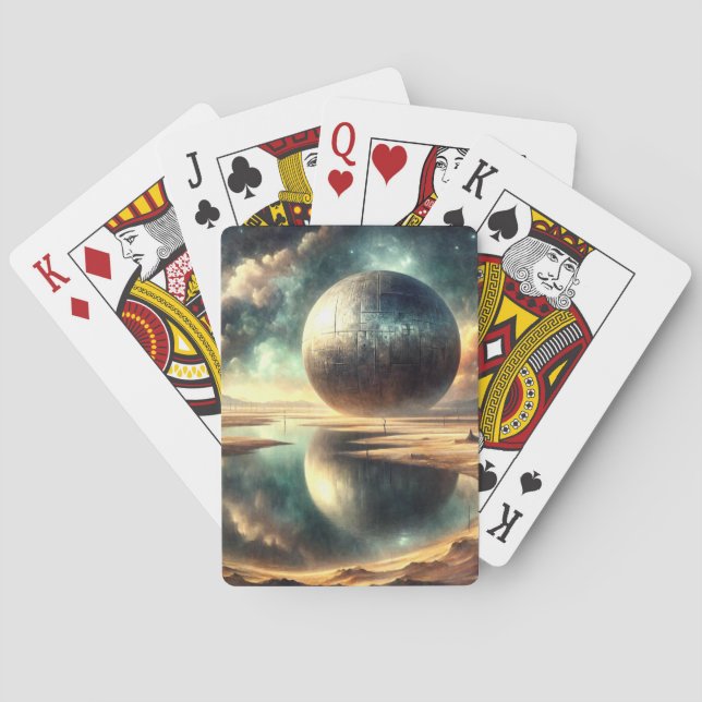 Desert Anomoly Playing Cards (Back)