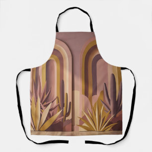 Desert Arch Rainbow Boho Apron