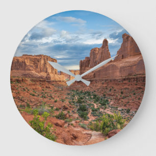 Desert   Arches National Park, Utah Large Clock
