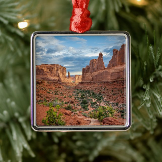 Desert | Arches National Park, Utah Metal Tree Decoration (Tree)