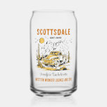 Desert Bachelorette Party Girls Weekend Custom Can Glass<br><div class="desc">Step into Adventure with this Desert Theme Bachelorette Party Custom gift! Embrace the allure of the desert as you embark on a one-of-a-kind bachelorette party. This exclusive collection of custom merchandise captures the essence of the desert theme, infusing it with style and sophistication to create lasting memories of your bach...</div>