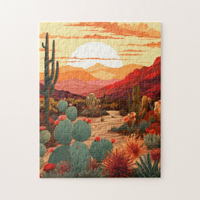 DESERT BEAUTY #1 JIGSAW PUZZLE (Vertical)