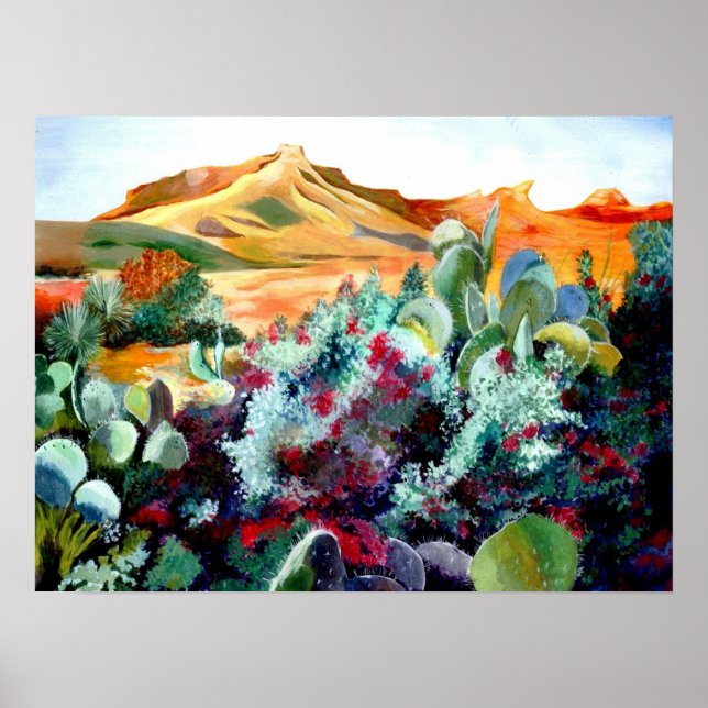 Desert Beauty Posters (Front)