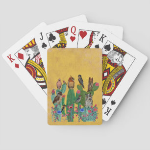DESERT BIRDS PLAYING CARDS