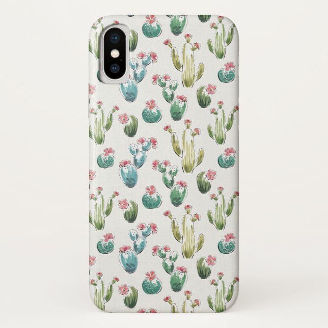 Desert Bloom Step | Pink Pattern Case-Mate iPhone Case (Back)