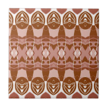 Desert Blush African Terracotta Geometric